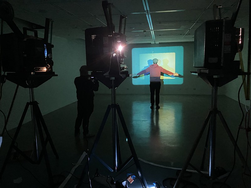 Living 16mm - two performances by Louise Curham + Lucas Ihlein  + Nicci Haynes